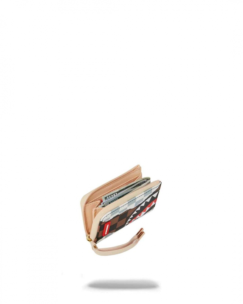 Sprayground Wallet TEARAWAY WALLET Brown | LGZQX6341