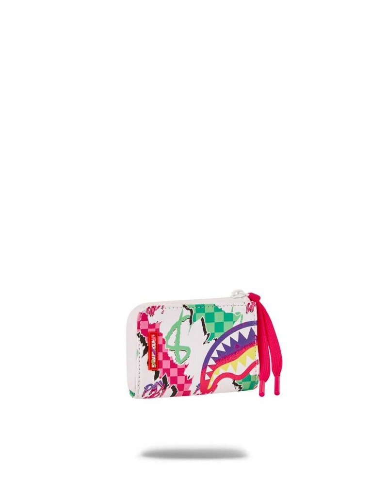 Sprayground Wallet WTF WALLET White | RBSNX8950