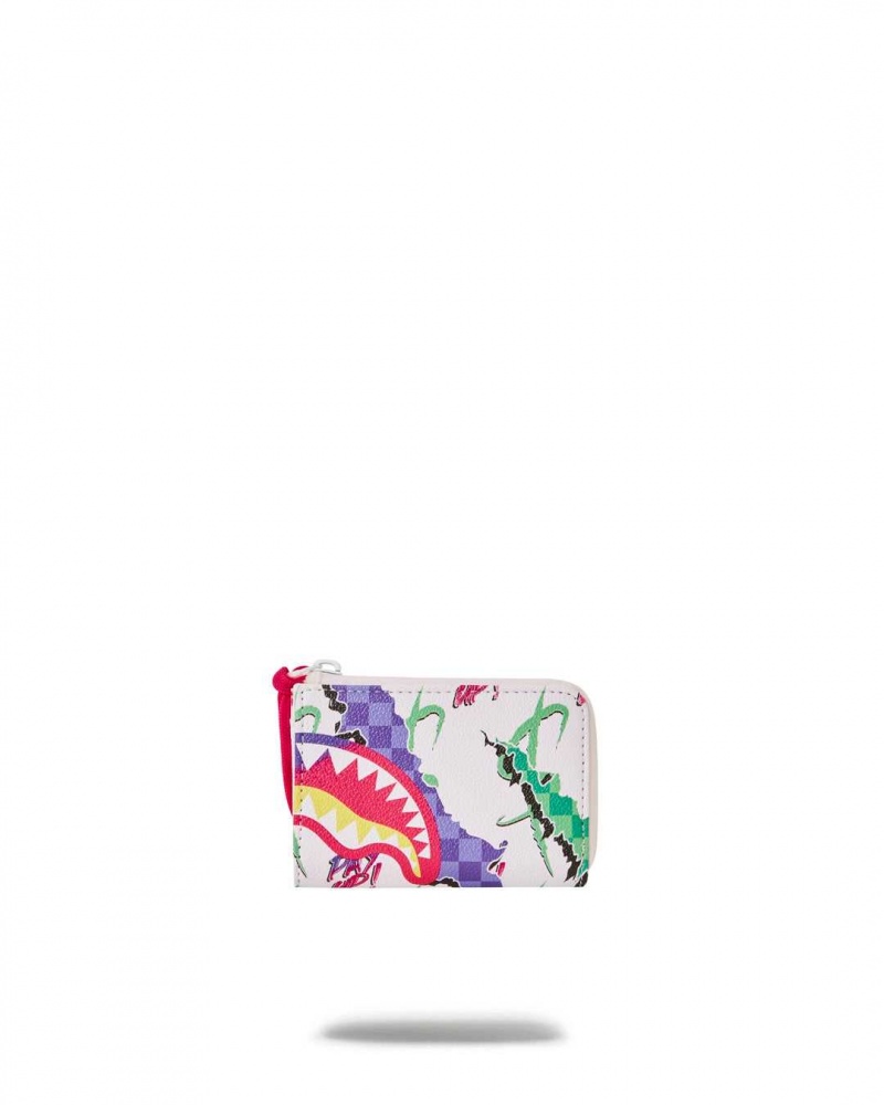 Sprayground Wallet WTF WALLET White | RBSNX8950